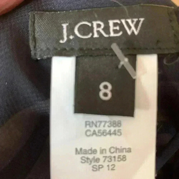 J.  Crew dress 100% silk - Picture 8 of 8